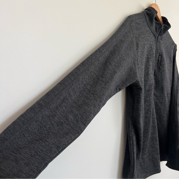 The North Face Pullover Gray 1/4 Zip Fleece Outdoors Hiking Jacket Men’s Medium - Picture 4 of 9